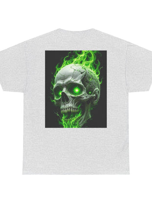 Green Skull T-shirt Printify