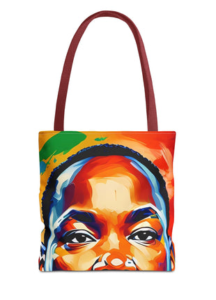 Vibrant Martin Luther Art Tote Bag