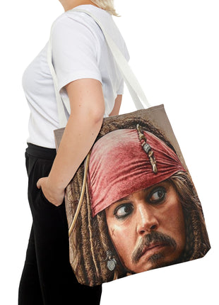Pirate Captain Jack Tote Bag,