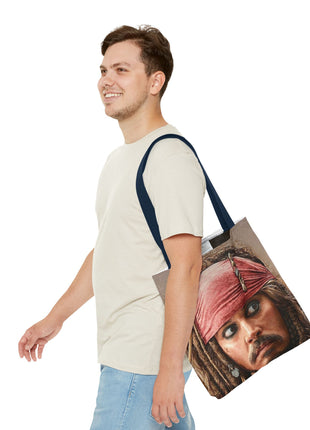 Pirate Captain Jack Tote Bag,