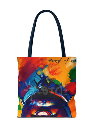 Vibrant Martin Luther Art Tote Bag
