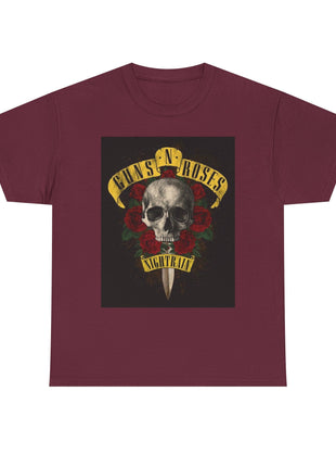 ' Roses Skull Graphic T-shirt Printify