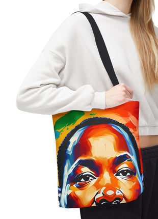 Vibrant Martin Luther Art Tote Bag