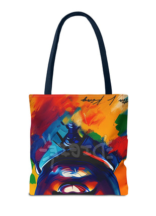 Vibrant Martin Luther Art Tote Bag