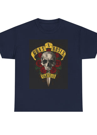 ' Roses Skull Graphic T-shirt Printify