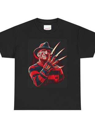 Horror Movie Unisex Tee - Freddy Krueger Design.