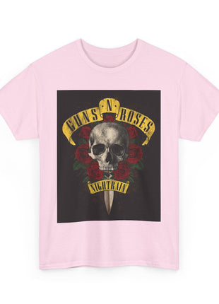 ' Roses Skull Graphic T-shirt Printify