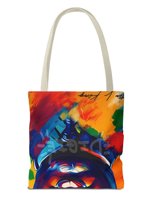 Vibrant Martin Luther Art Tote Bag