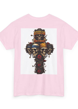 ' Roses Skull Graphic T-shirt Printify
