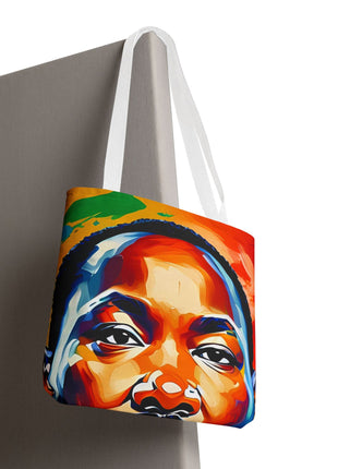 Vibrant Martin Luther Art Tote Bag