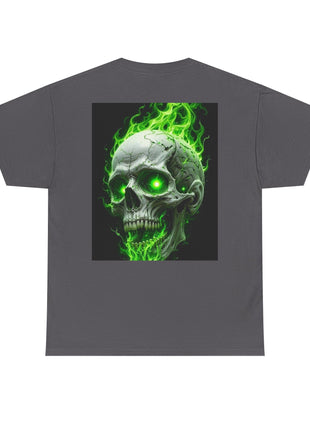 Green Skull T-shirt Printify