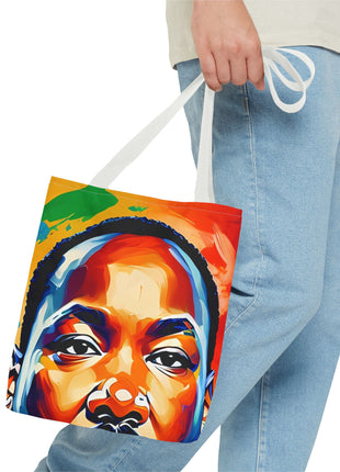 Vibrant Martin Luther Art Tote Bag