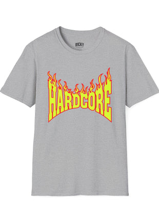 Hardcore Flame T-Shirt Printify