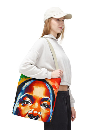 Vibrant Martin Luther Art Tote Bag