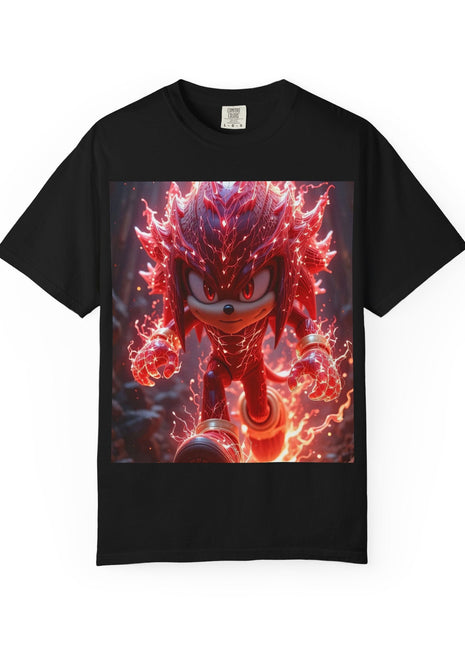Rocket Hedgehog T-shirt Printify