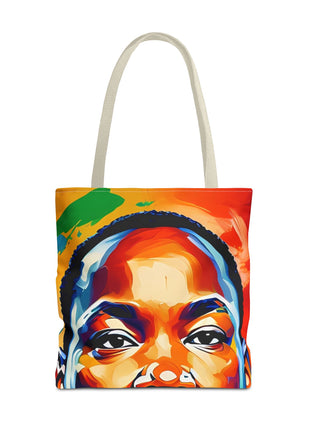 Vibrant Martin Luther Art Tote Bag