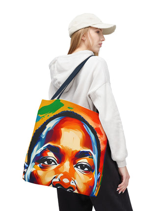 Vibrant Martin Luther Art Tote Bag
