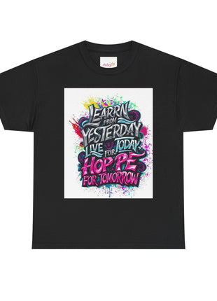 Quote Inspired Tee.