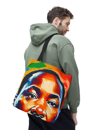 Vibrant Martin Luther Art Tote Bag