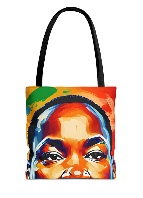 Vibrant Martin Luther Art Tote Bag