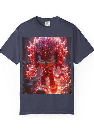 Rocket Hedgehog T-shirt Printify