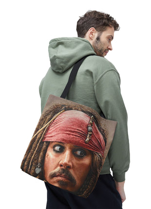 Pirate Captain Jack Tote Bag,