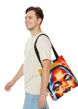Vibrant Martin Luther Art Tote Bag