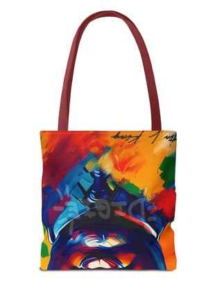 Vibrant Martin Luther Art Tote Bag