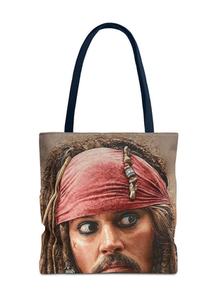 Pirate Captain Jack Tote Bag,