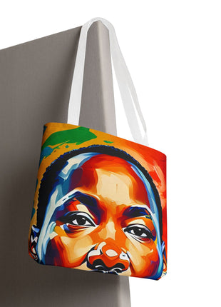 Vibrant Martin Luther Art Tote Bag