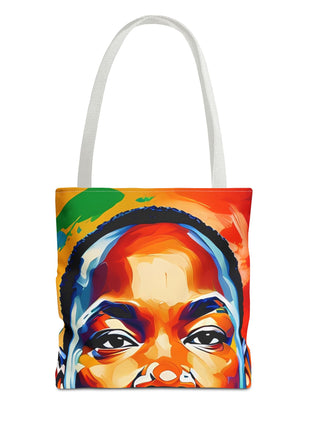 Vibrant Martin Luther Art Tote Bag