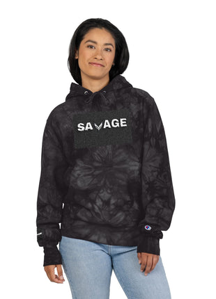 Tie-Dye Savage Hoodie Printify