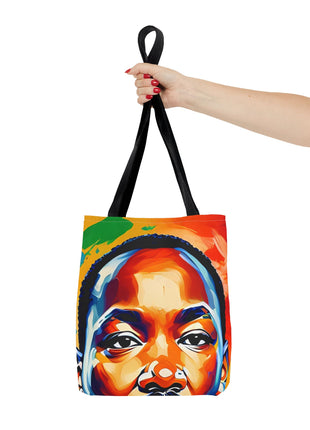 Vibrant Martin Luther Art Tote Bag