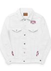 S / White