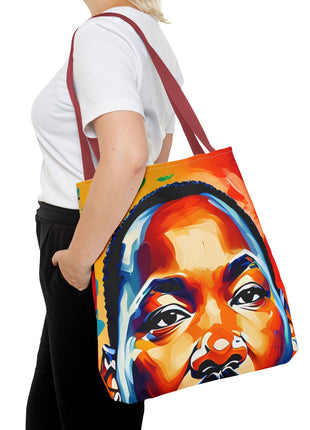 Vibrant Martin Luther Art Tote Bag