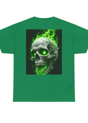 Green Skull T-shirt Printify