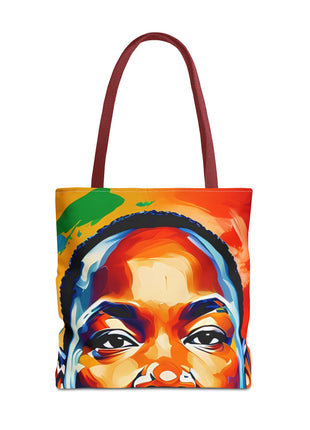 Vibrant Martin Luther Art Tote Bag