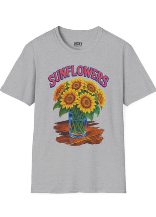 Sunflower T-Shirt Printify