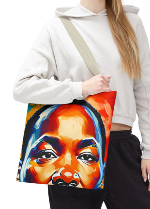 Vibrant Martin Luther Art Tote Bag