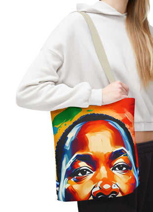 Vibrant Martin Luther Art Tote Bag