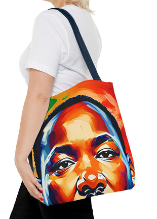 Vibrant Martin Luther Art Tote Bag