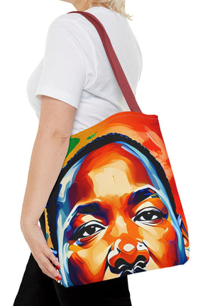 Vibrant Martin Luther Art Tote Bag