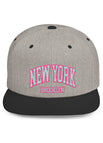 One size / Heather Grey/Black