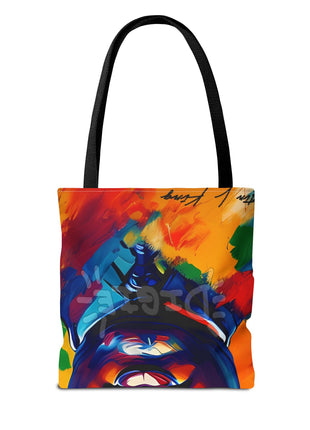 Vibrant Martin Luther Art Tote Bag