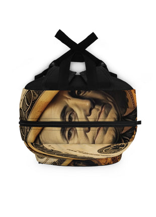 Money Print Backpack.