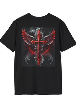 Gothic Skull T-Shirt - Unisex Softstyle.