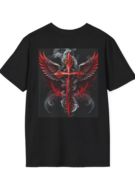 Gothic Skull T-Shirt - Unisex Softstyle.
