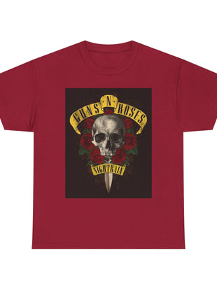' Roses Skull Graphic T-shirt Printify