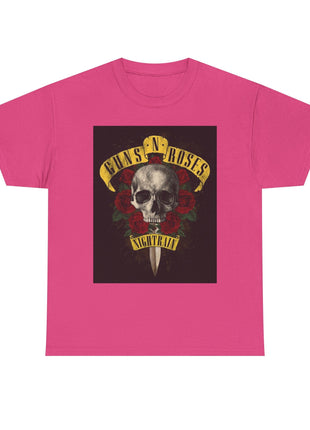 ' Roses Skull Graphic T-shirt Printify