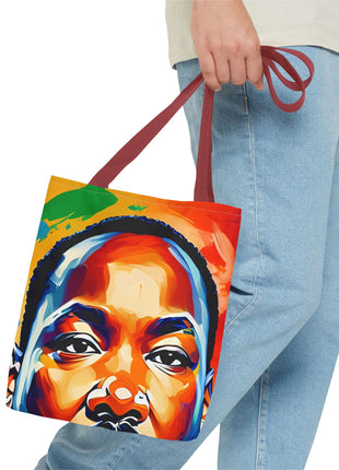 Vibrant Martin Luther Art Tote Bag